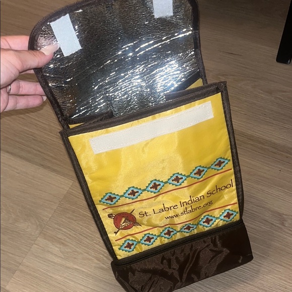 Colorful Bear Print Lunch Bag - Picture 2 of 5